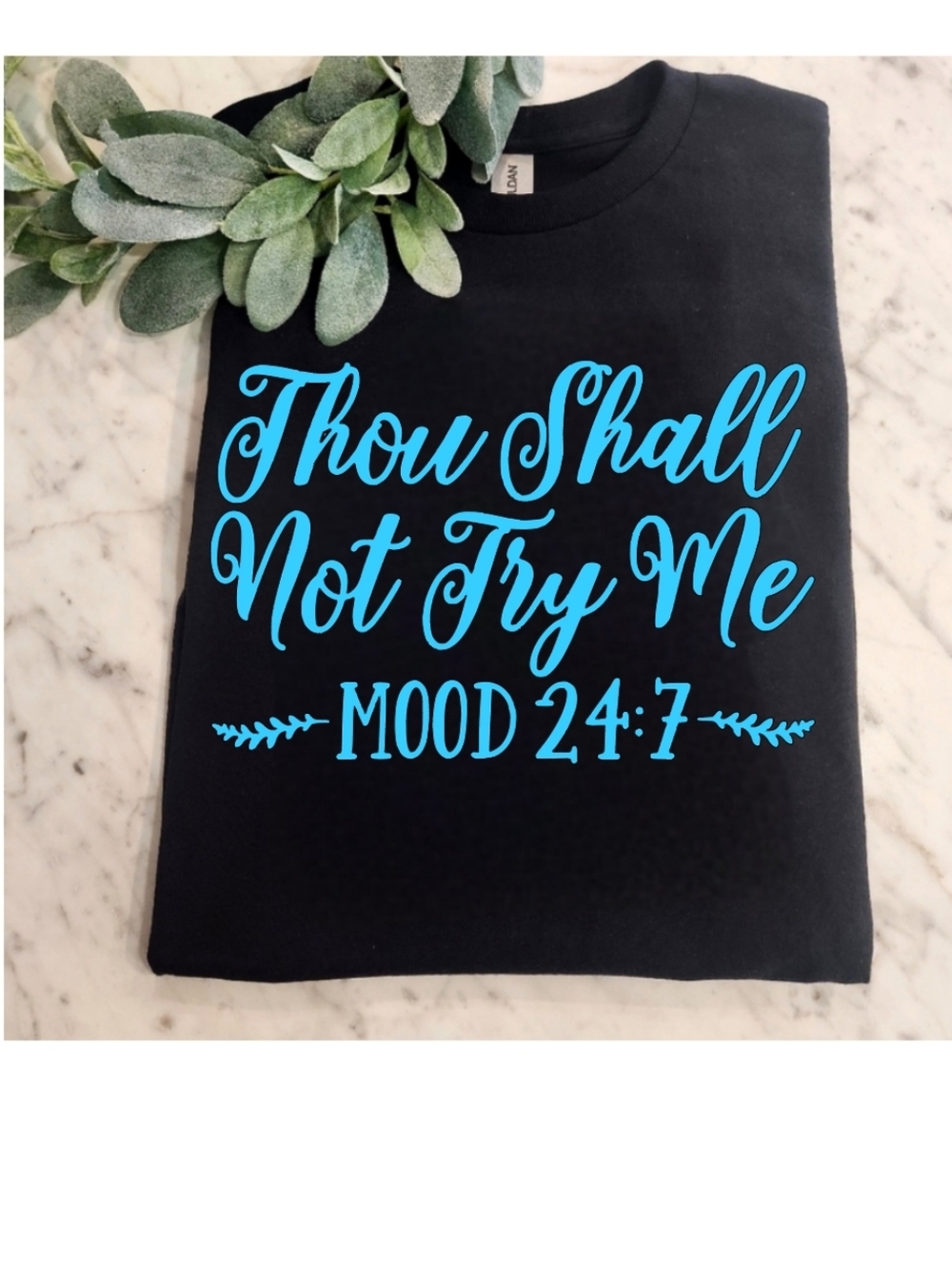 Funny shirt try me humor retro popular trending Blue And Black Short Sleeve